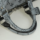 LOUIS VUITTON Monogram Keepall Bandouliere 50 Bag Silver M43848 Auth 171441SAM-7