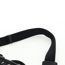 GUCCI GG Canvas Boston Bag 2way Black Silver 739581 Auth 171443SAM-16