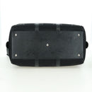 GUCCI GG Canvas Boston Bag 2way Black Silver 739581 Auth 171443SAM-5
