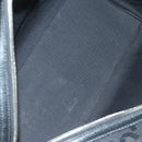 GUCCI GG Canvas Boston Bag 2way Black Silver 739581 Auth 171443SAM-10