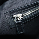 GUCCI GG Canvas Boston Bag 2way Black Silver 739581 Auth 171443SAM-27