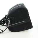 GUCCI GG Canvas Boston Bag 2way Black Silver 739581 Auth 171443SAM-3