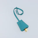 PRADA Hand Bag Safiano leather Gold Emerald Green Auth 171445V-27