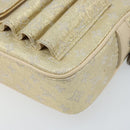 LOUIS VUITTON Monogram Shine McKenna Shoulder Bag Gold M92363 LV Auth 171448A-14