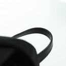 PRADA Chain Shoulder Bag Nylon Black Silver Auth 171449M-16