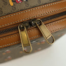 GUCCI Micro GG Supreme Disney Backpack PVC Beige Gold 552884 Auth 171451SAM-17