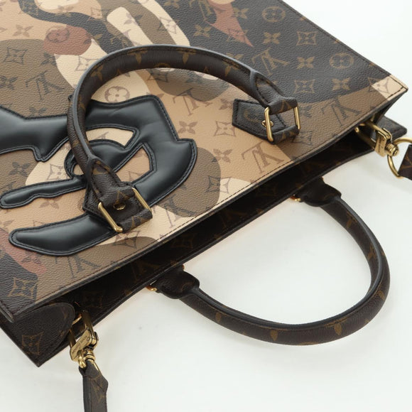 LOUIS VUITTON Monogram LV Portrait Sac Plat NV Hand Bag M46679 LV Auth 171452SM