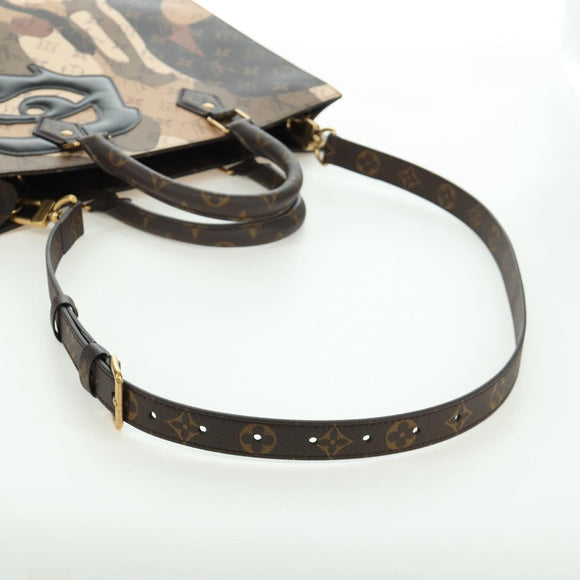 LOUIS VUITTON Monogram LV Portrait Sac Plat NV Hand Bag M46679 LV Auth 171452SM