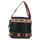 Christian Dior Shoulder Bag Leather 2way Black Gold Auth 171453SAV-13