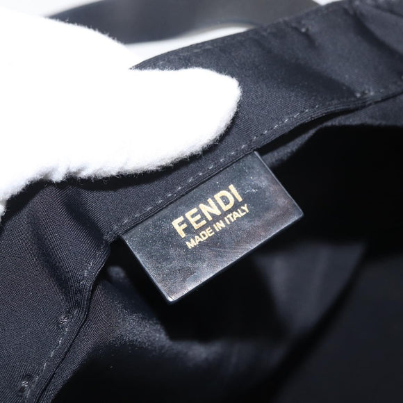 FENDI Handtas Canvas Beige Auth 171462V