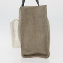 FENDI Handtas Canvas Beige Auth 171462V-4