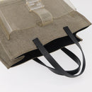 FENDI Handtas Canvas Beige Auth 171462V-7