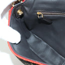 FENDI Zucca Canvas Mamma Baguette Shoulder Bag Brown Black Auth 171464SM-26