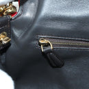 FENDI Zucca Canvas Mamma Baguette Shoulder Bag Brown Black Auth 171464SM-27