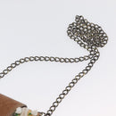 FENDI Chain Shoulder Bag Leather 2way Brown Auth 171467V-15