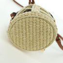 FENDI Step Out Chain Zucca Canvas Mamma Baguette Bag Brown Black Auth 171470SAM-9