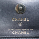 CHANEL Mini Matelasse 12 Chain Pouch Shoulder Satin Beige Gold CC Auth 171471SAM-17