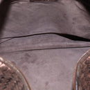 BOTTEGA VENETA INTRECCIATO Hobo Bag Leather Outlet Bronze 115654 Auth 171481V-15