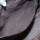 BOTTEGA VENETA INTRECCIATO Hobo Bag Leather Outlet Bronze 115654 Auth 171481V-19