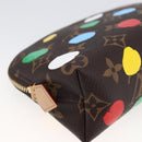 LOUIS VUITTON Monogram Yayoi Kusama Pochette Cosmetic PM M81895 LV Auth 171488SM-16