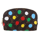 LOUIS VUITTON Monogram Yayoi Kusama Pochette Cosmetic PM M81895 LV Auth 171488SM-13