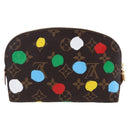 LOUIS VUITTON Monogram Yayoi Kusama Pochette Cosmetic PM M81895 LV Auth 171488SM-2