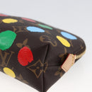 LOUIS VUITTON Monogram Yayoi Kusama Pochette Cosmetic PM M81895 LV Auth 171488SM-7