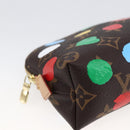 LOUIS VUITTON Monogram Yayoi Kusama Pochette Cosmetic PM M81895 LV Auth 171488SM-14