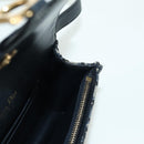 Christian Dior Trotter Canvas Saddle Waist bag Navy Gold Auth 171490SAV-22