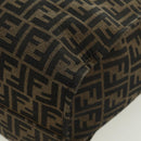 FENDI Zucca Canvas Fragment x Pokemon Hand Bag 2way Brown Black Auth 171492SM-15