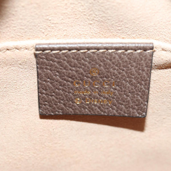 GUCCI GG Supreme Shoulder Bag PVC Beige Gold 648124 Auth 171510SM