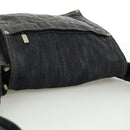 CHANEL COCO Mark Shoulder Bag Denim Navy Gold CC Auth 171512SAM-6