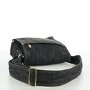 CHANEL COCO Mark Shoulder Bag Denim Navy Gold CC Auth 171512SAM-7
