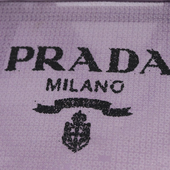 PRADA Pailletten-Handtasche Leder Lila Original 171514A