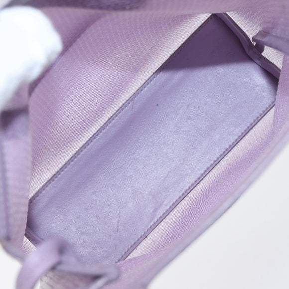PRADA Pailletten-Handtasche Leder Lila Original 171514A