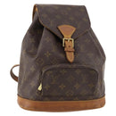 LOUIS VUITTON Monogram Montsouris MM Rucksack M51136 LV Auth 171516A-1