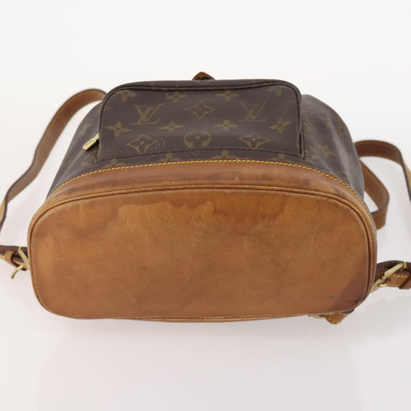 LOUIS VUITTON Monogram Montsouris MM Rucksack M51136 LV Auth 171516A