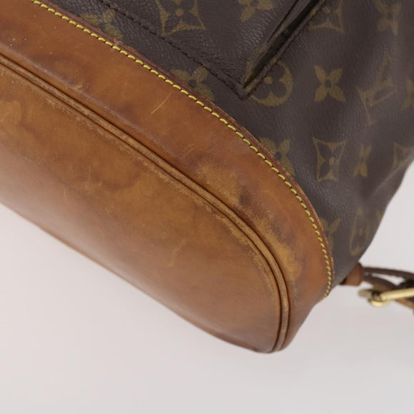 LOUIS VUITTON Monogram Montsouris MM Rucksack M51136 LV Auth 171516A