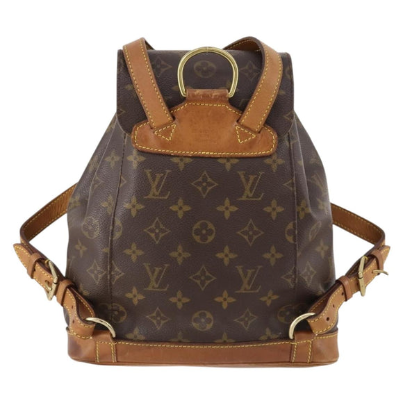 LOUIS VUITTON Monogram Montsouris MM Rucksack M51136 LV Auth 171516A