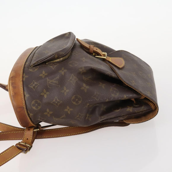 LOUIS VUITTON Monogram Montsouris MM Rucksack M51136 LV Auth 171516A
