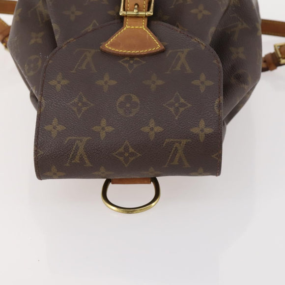 LOUIS VUITTON Monogram Montsouris MM Rucksack M51136 LV Auth 171516A