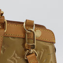 LOUIS VUITTON Vernis Blair MM Hand Bag 2way Beige Poodle M91755 LV Auth 171519-10