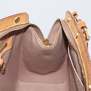 LOUIS VUITTON Vernis Blair MM Hand Bag 2way Beige Poodle M91755 LV Auth 171519-22