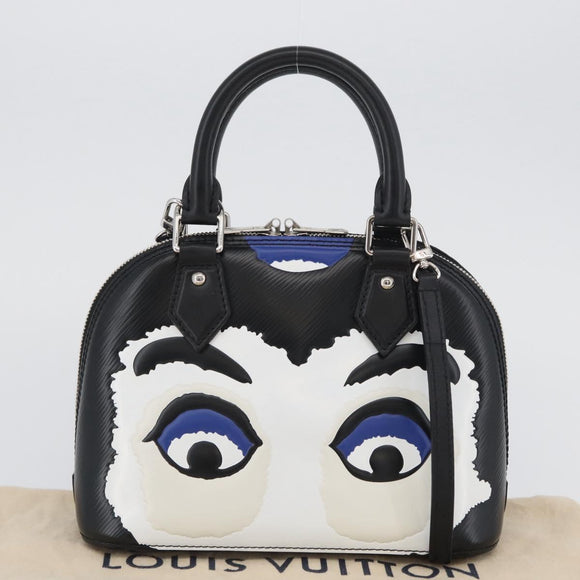 LOUIS VUITTON Epi Yamamoto Hirosai Alma BB Bag 2way Black M43506 Auth 171520SM