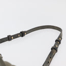 Chloe Etel Hand Bag Leather 2way Gray Gold Auth 171522-10