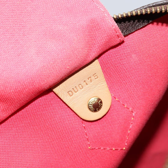 LOUIS VUITTON Monogram V Line Speedy 30 Hand Bag Pink LV Auth 171531A