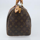 LOUIS VUITTON Monogram V Line Speedy 30 Hand Bag Pink LV Auth 171531A-4