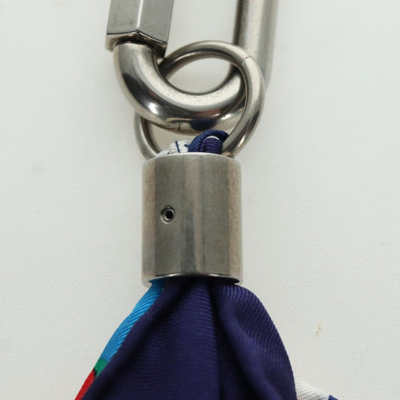 LOUIS VUITTON Bijoux Sac Flags Charm Silk Multicolor MP2485 LV Auth 171534SAM