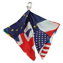 LOUIS VUITTON Bijoux Sac Flags Charm Silk Multicolor MP2485 LV Auth 171534SAM-8