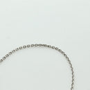 FENDI Zucca Canvas Chain Shoulder Pouch Nano Bucket Bag Silver Auth 171535M-15